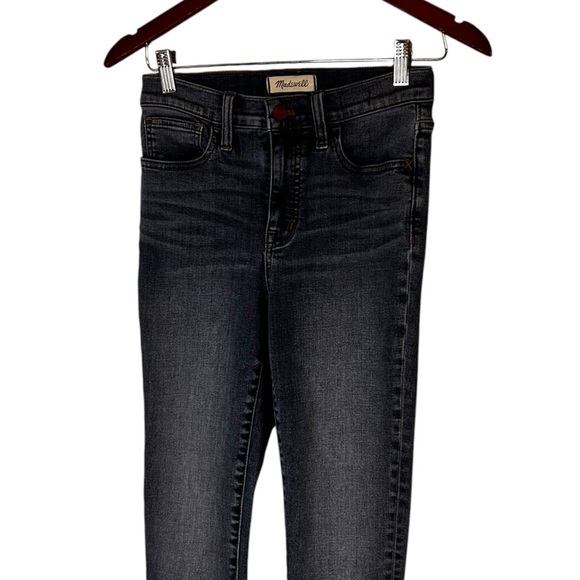 Madewell 10" High-Rise Roadtripper Authentic Skinny Jeans- Size 25 - Picture 6 of 14